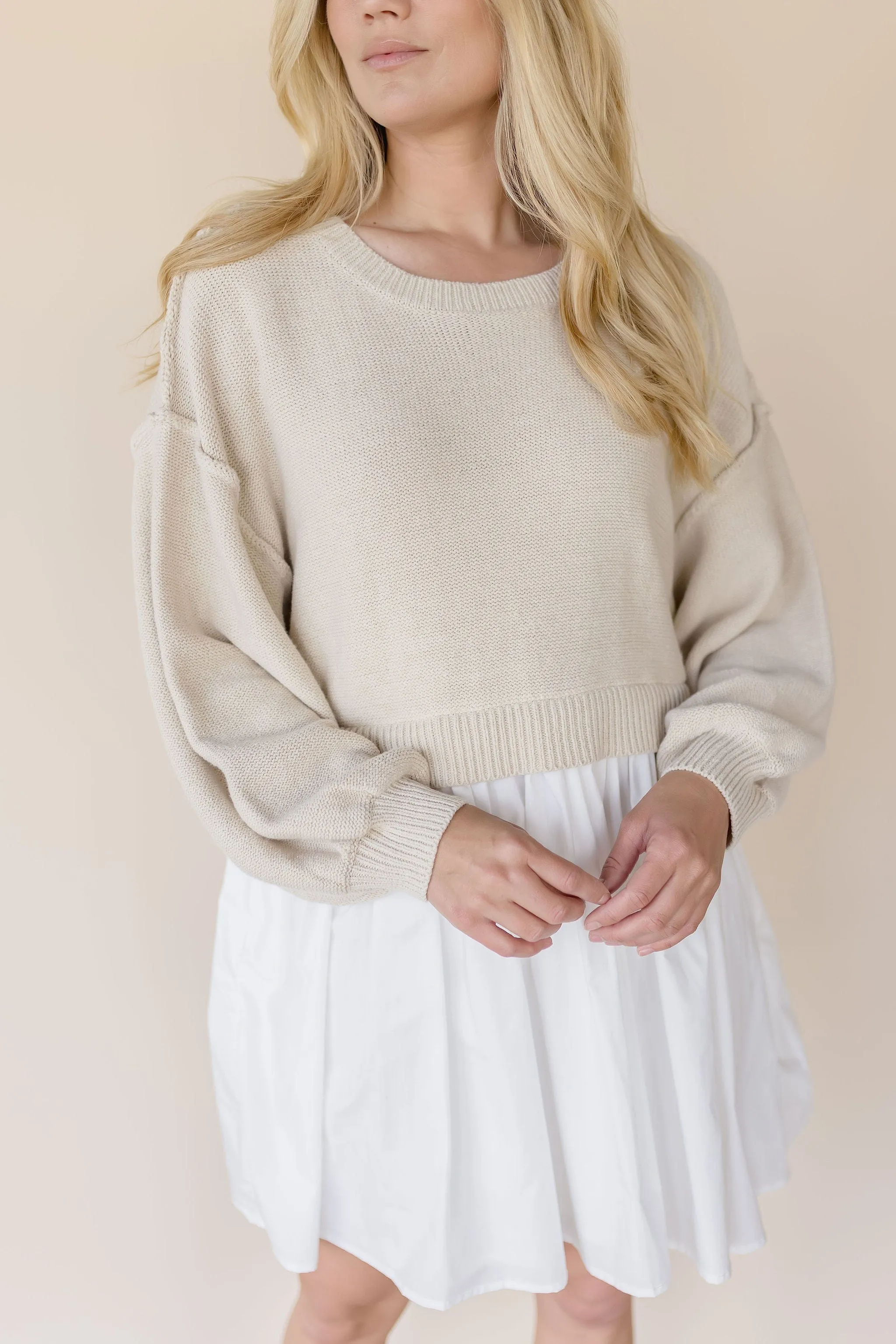 Loyre Oversized Sweater Dress
