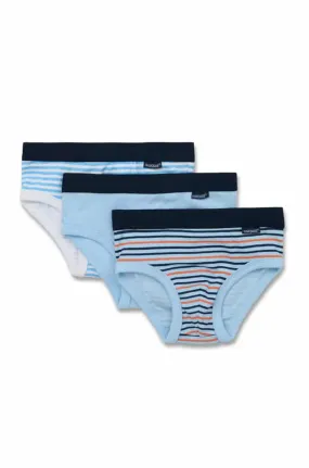 MarquiseBoys Blue Underwear 3 Pack