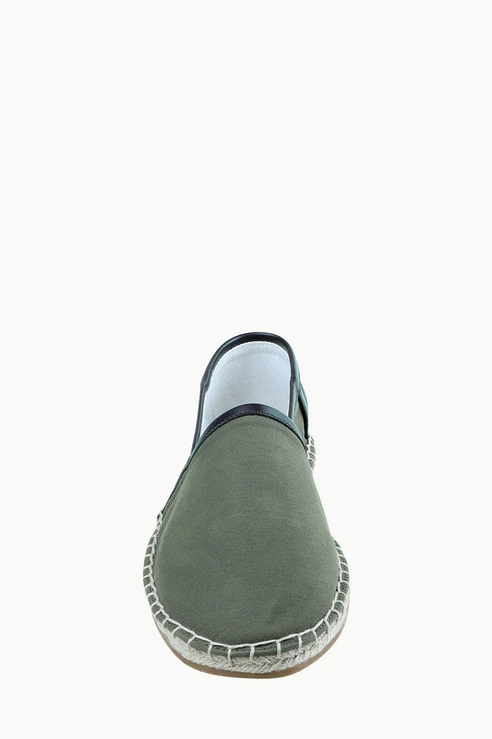 Men's Military Style Canvas Espadrilles