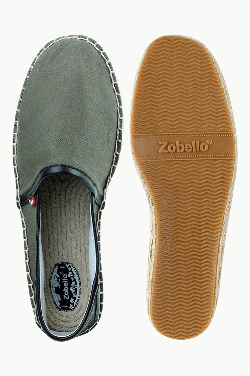 Men's Military Style Canvas Espadrilles