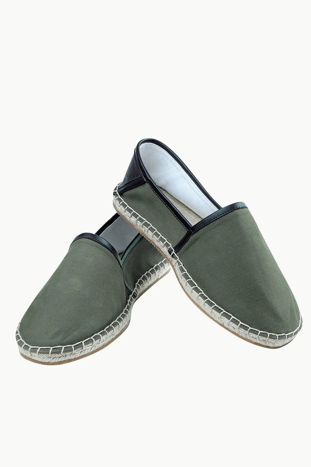 Men's Military Style Canvas Espadrilles