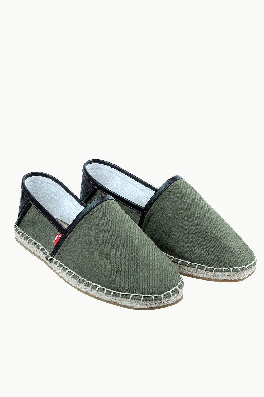 Men's Military Style Canvas Espadrilles