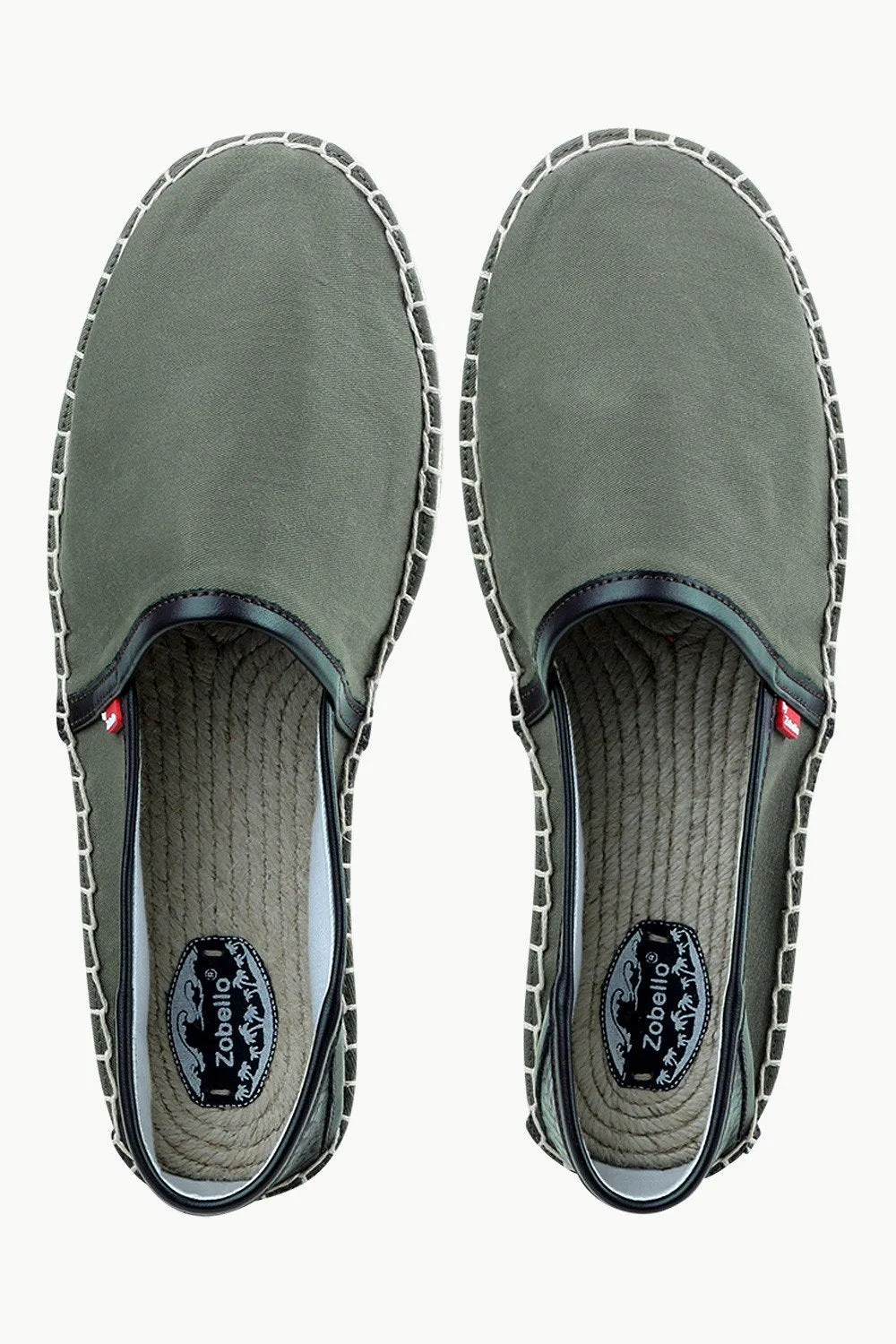 Men's Military Style Canvas Espadrilles