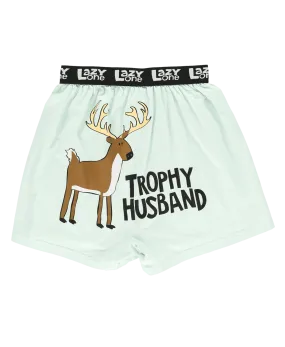 MEN'S "TROPHY HUSBAND" BOXERS