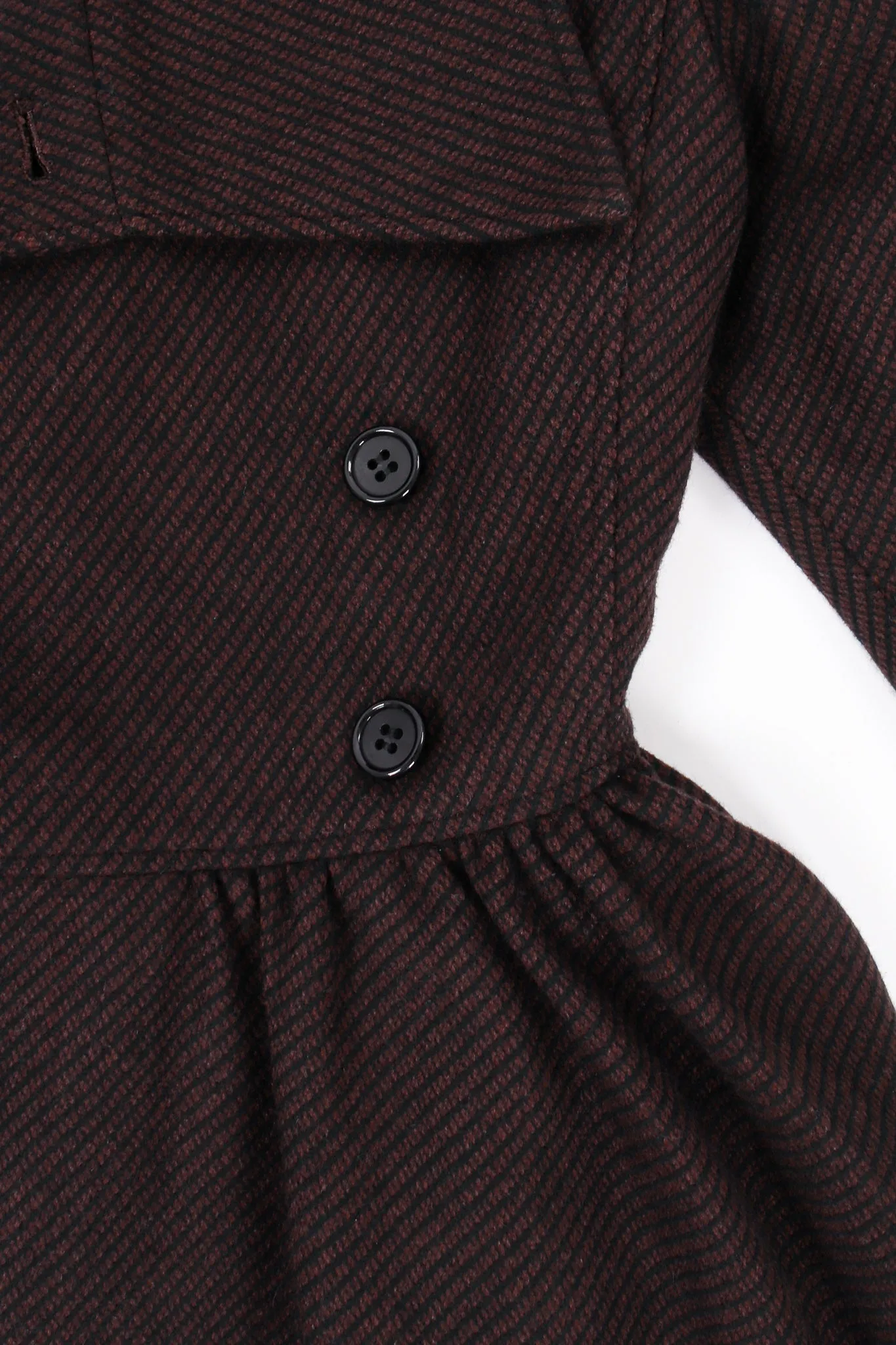 Micro Check Tweed Princess Coat