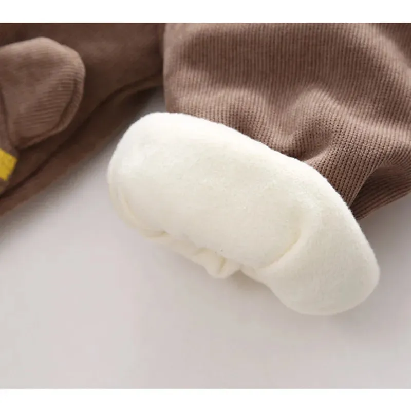 New Animal Embroidery Cotton Kids Pants