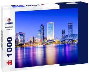 Noah Jigsaw Puzzle Jacksonville, Florida, USA Downtown skyline on St. Johns River 1000 pieces