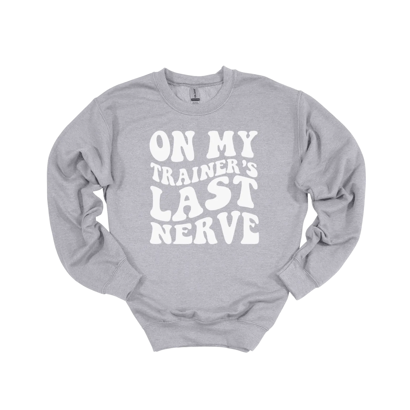 On My Trainer’s Last Nerve Sweatshirt