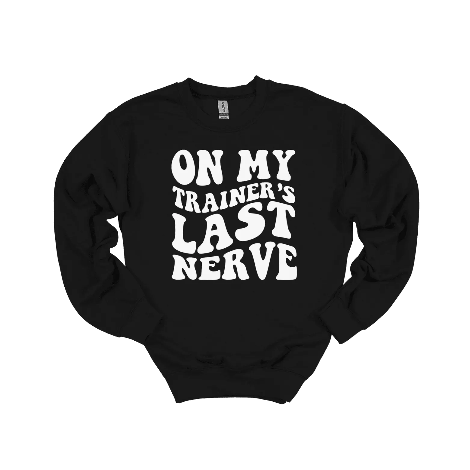 On My Trainer’s Last Nerve Sweatshirt