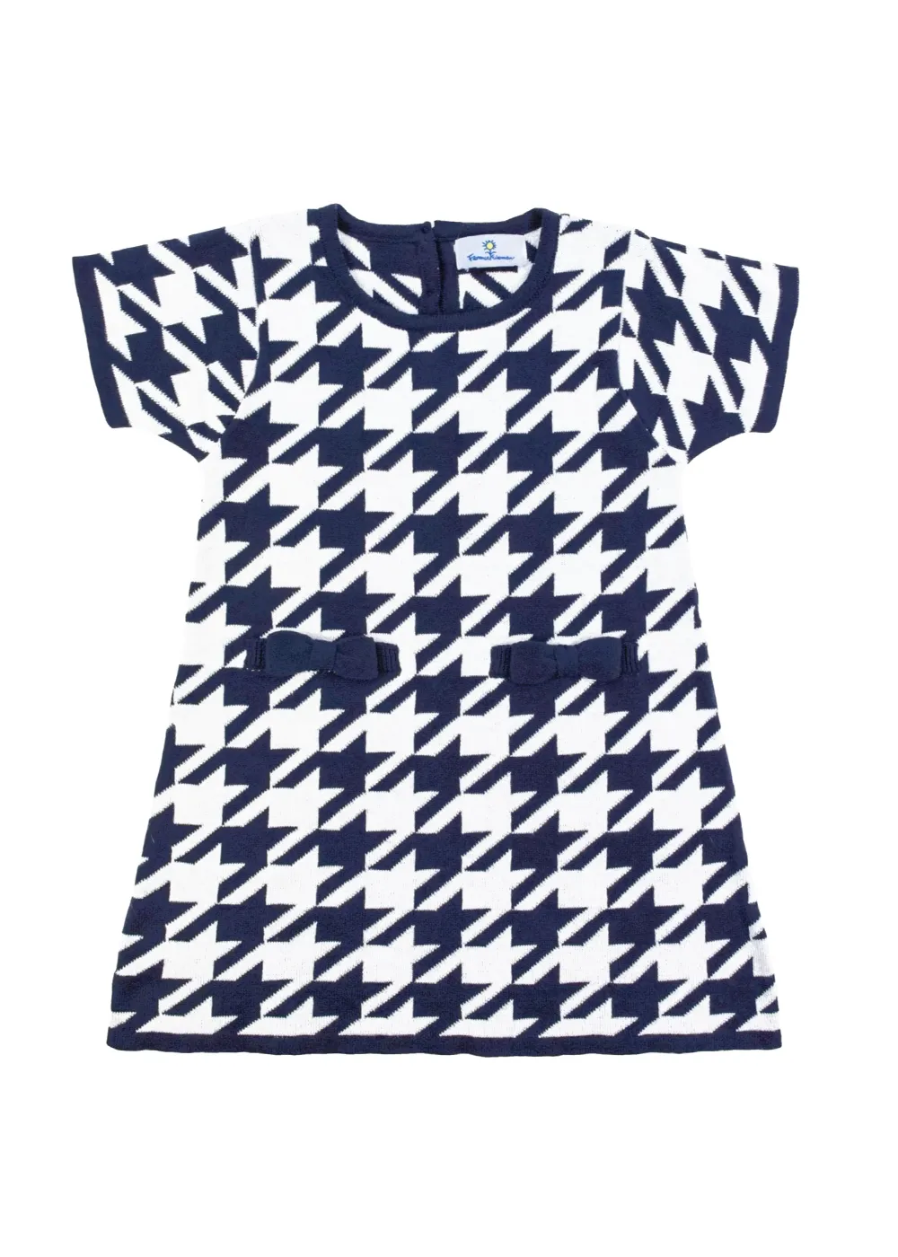 Party Ready Houndstooth Sweater Dress