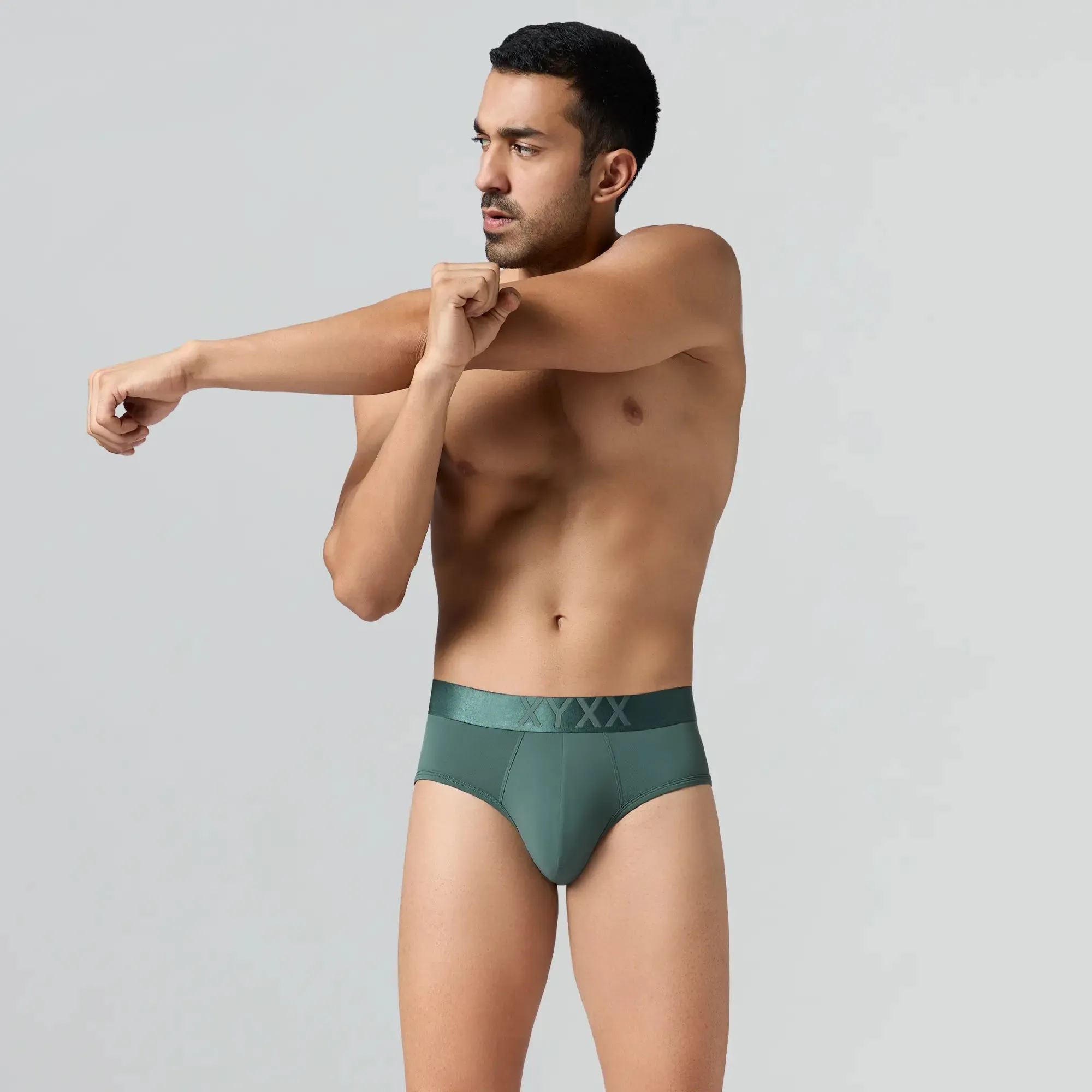 Rev Tactel Briefs Olive Green