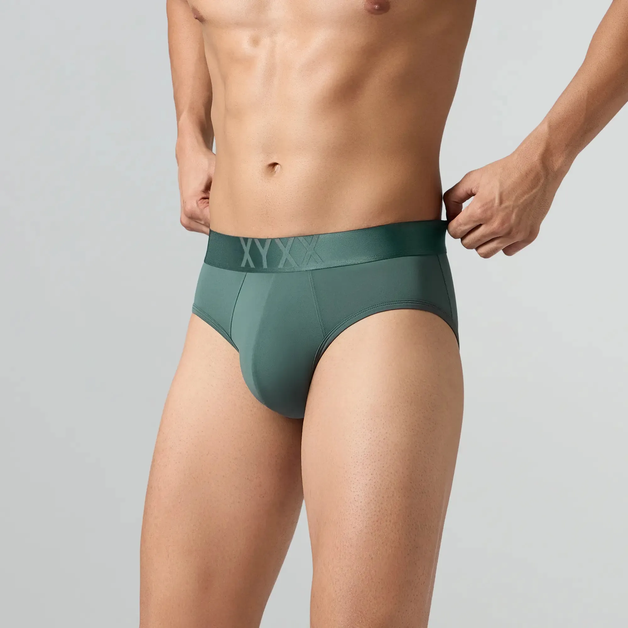 Rev Tactel Briefs Olive Green
