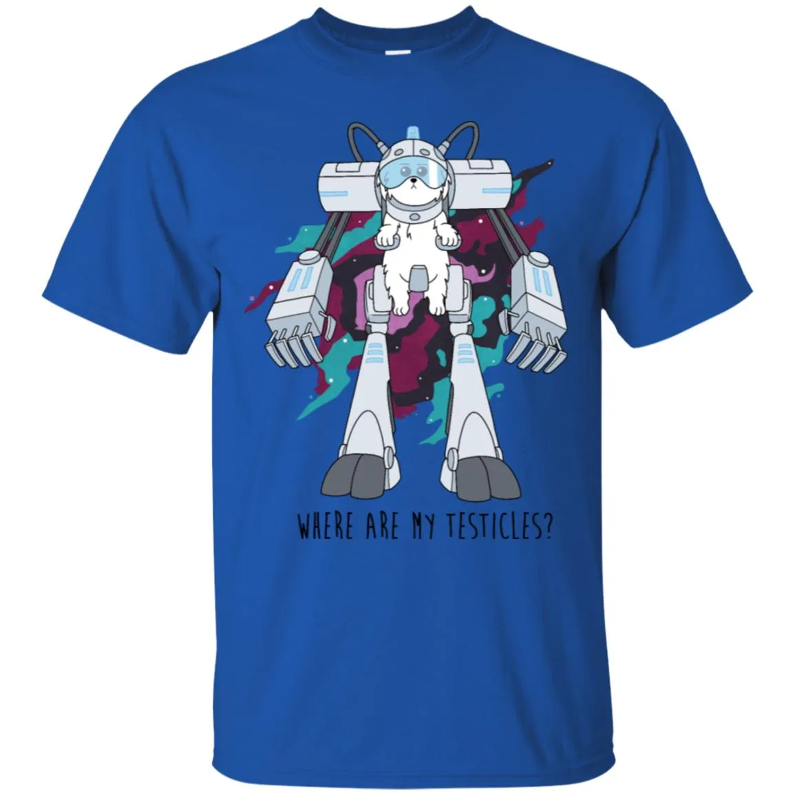Rick And Morty Snuffles Funny Men T-Shirt