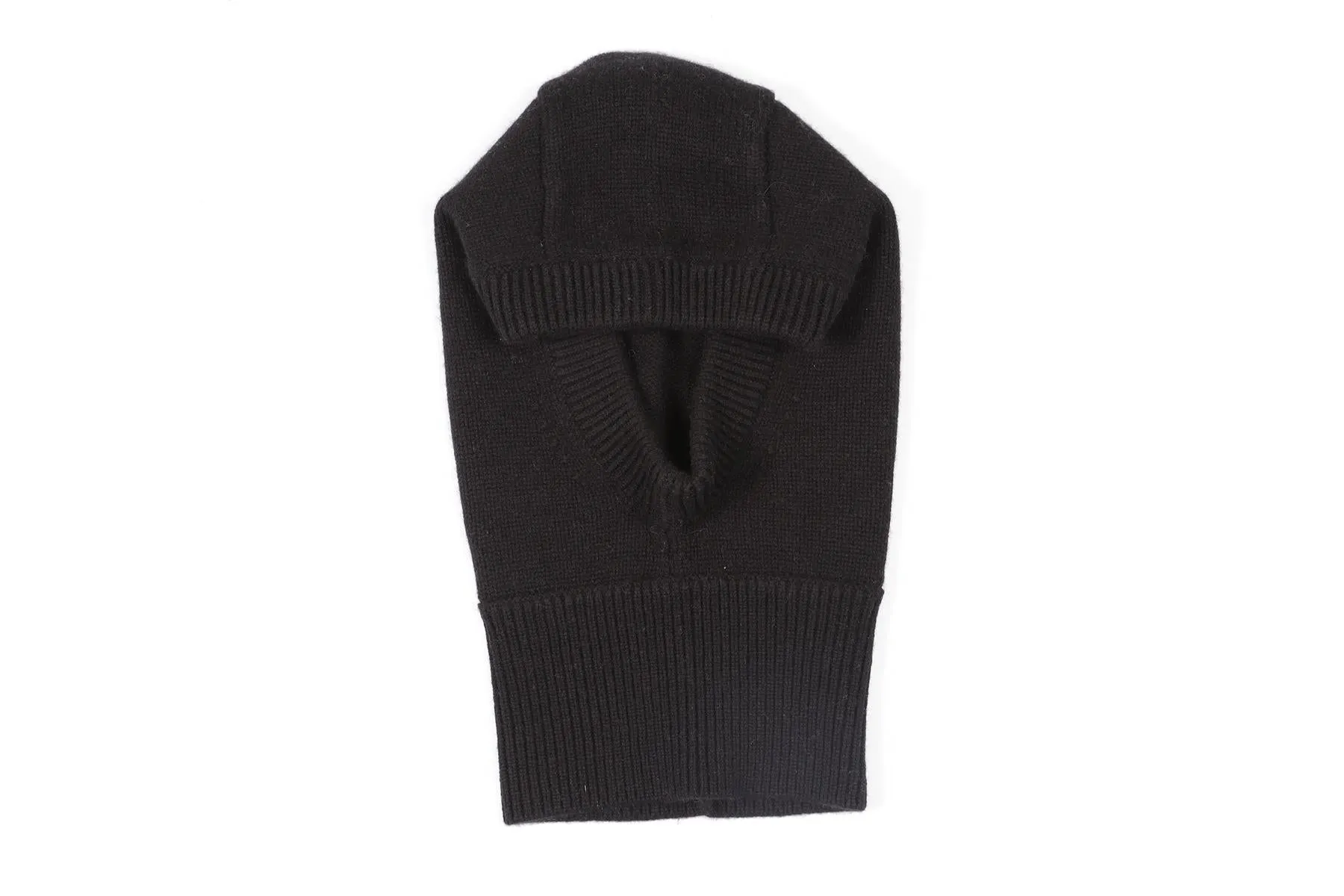 RISE & FALL BLACK WOOL BALACLAVA ONE SIZE