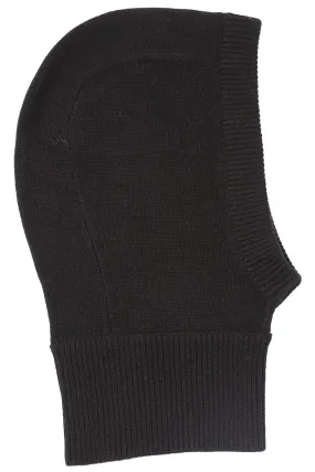 RISE & FALL BLACK WOOL BALACLAVA ONE SIZE