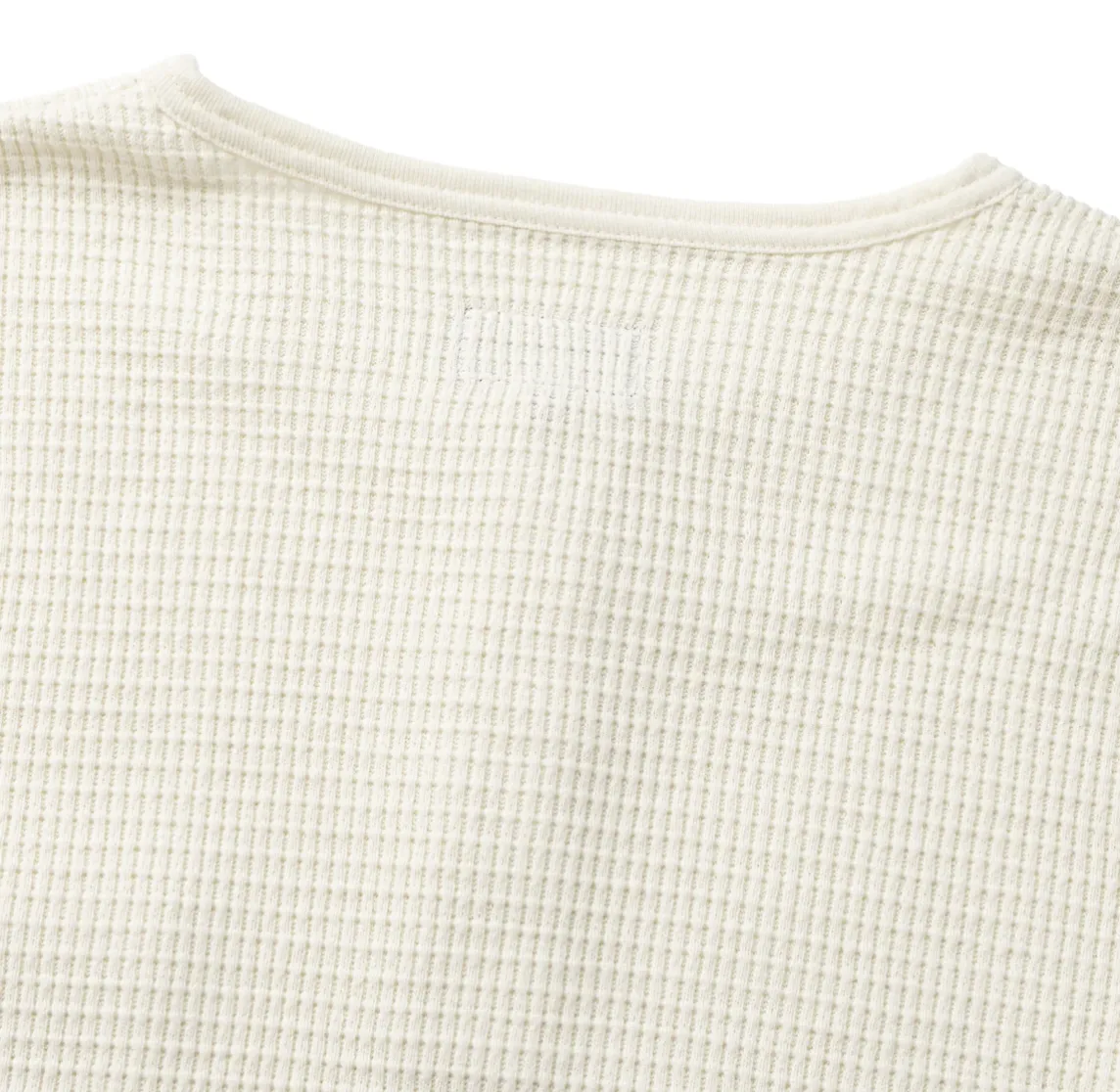 Sawpit Henley L/S Thermal - Vintage White