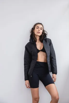 SKINNY BLK PUFFER