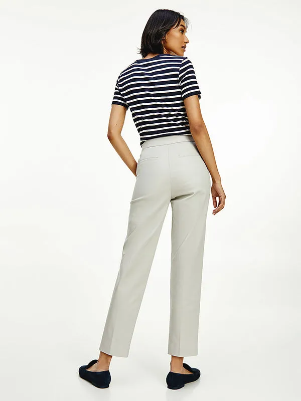 Slub Co Slim Ankle P