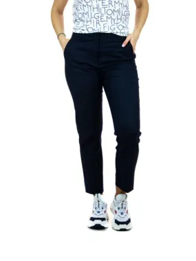 Slub Co Slim Ankle P