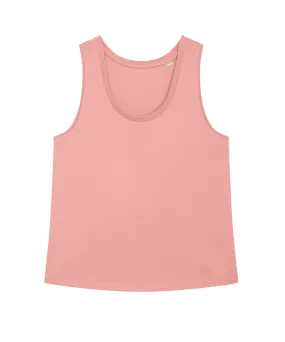 Stella Minter womens medium fit tank top (STTW084) | Canyon Pink