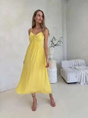 Sunset Maxi Dress in Yellow