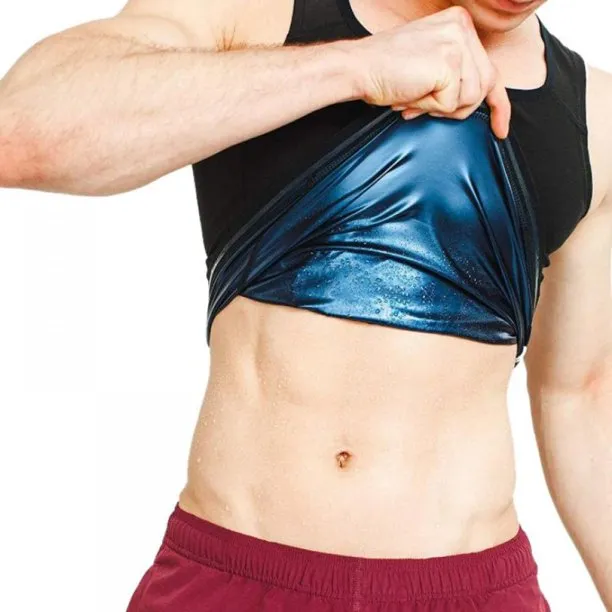 Sweat Shaper Men And Women Premium Slimming Shapewear Workout Sauna Tank Top Vest