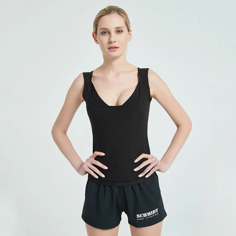 Sweat Shaper Men And Women Premium Slimming Shapewear Workout Sauna Tank Top Vest