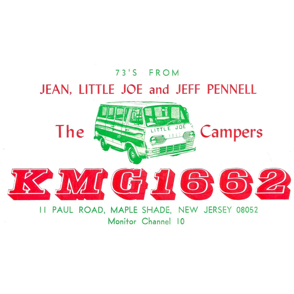 The Campers QSL Card shirt