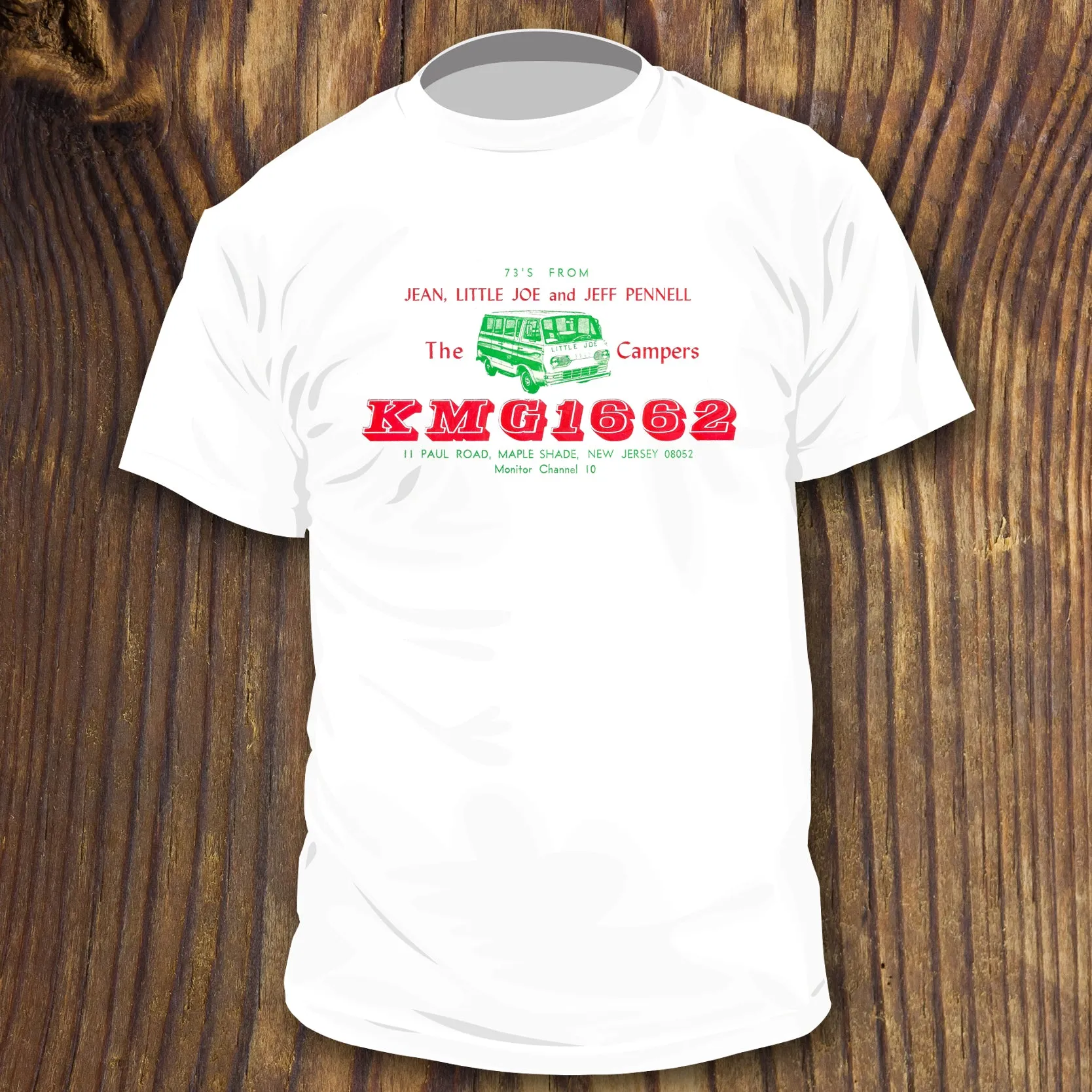 The Campers QSL Card shirt