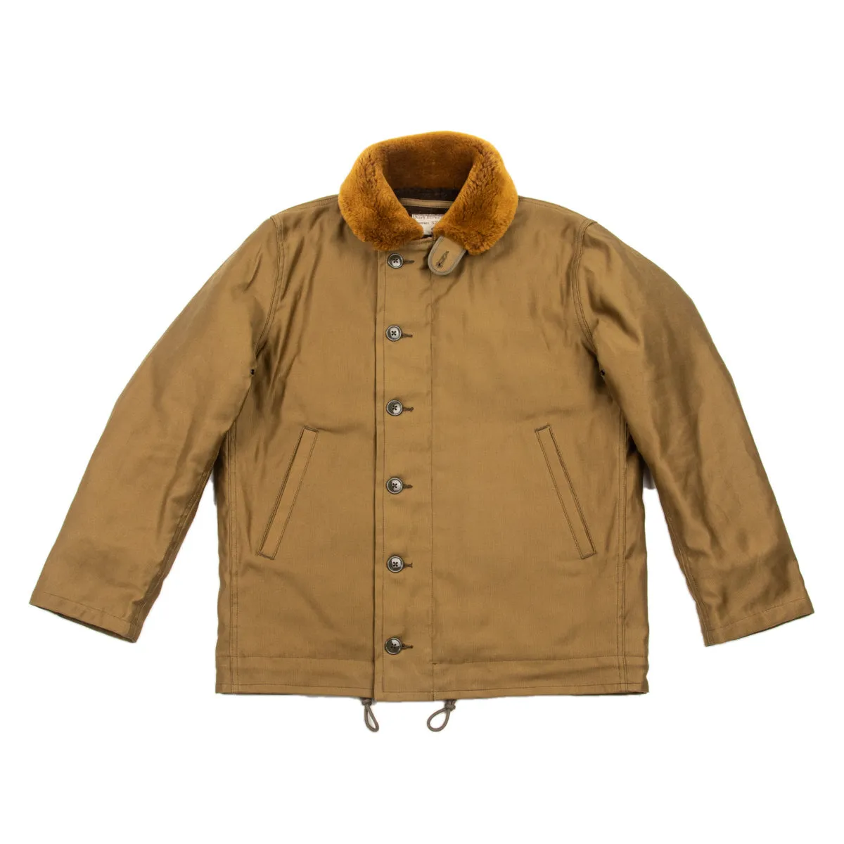 The Real McCoy's N-1 Deck Jacket - Khaki SPL