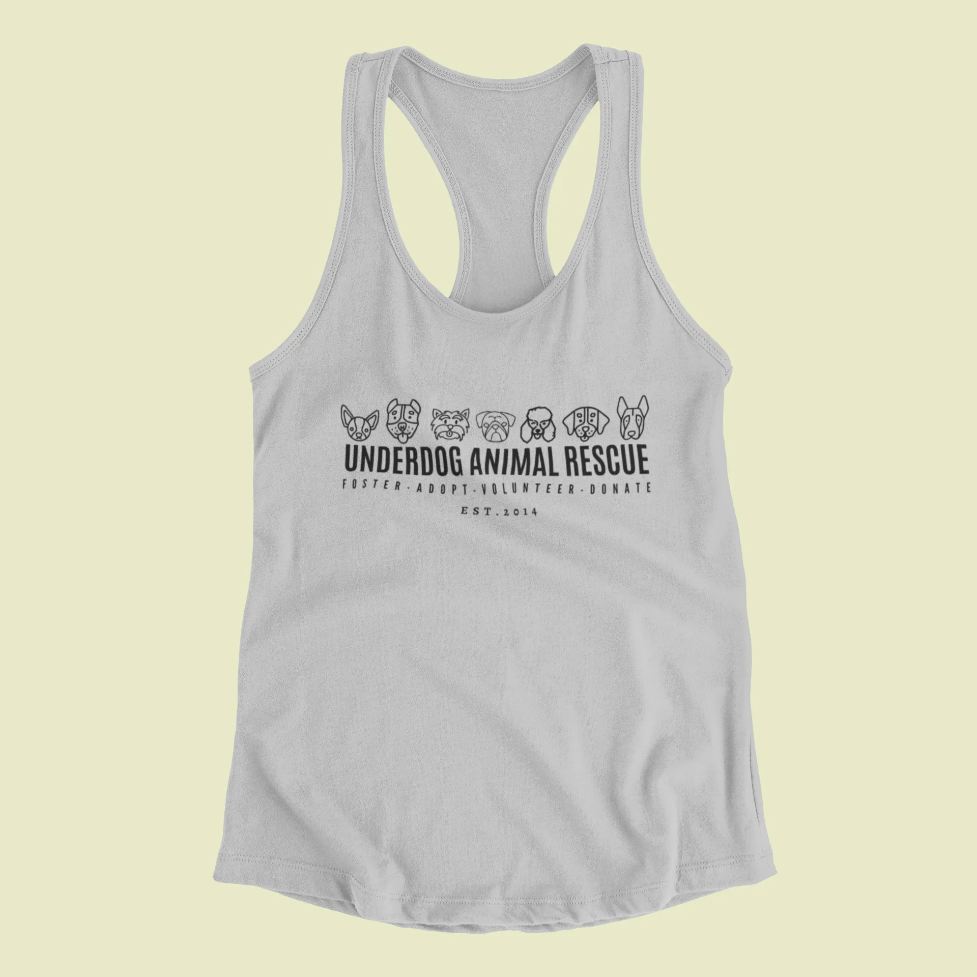 Underdog Adopt Flowy Racerback Tank