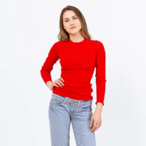 Vintage 70s Red Thermal Shirt - XXS