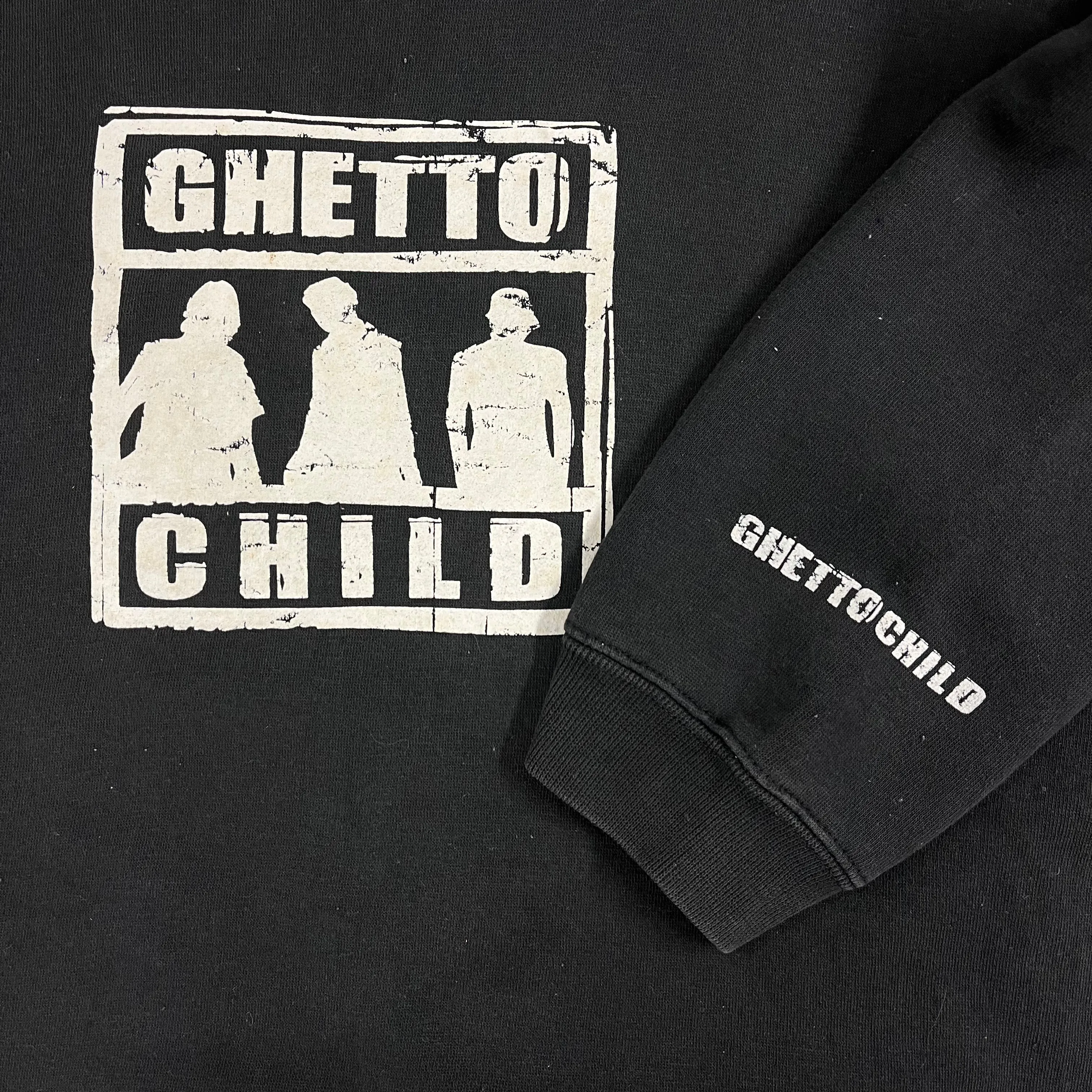 Vintage Ghetto Child Wheels "Chad Muska Tom Penny Sean Sheffey" Pullover Sweatshirt