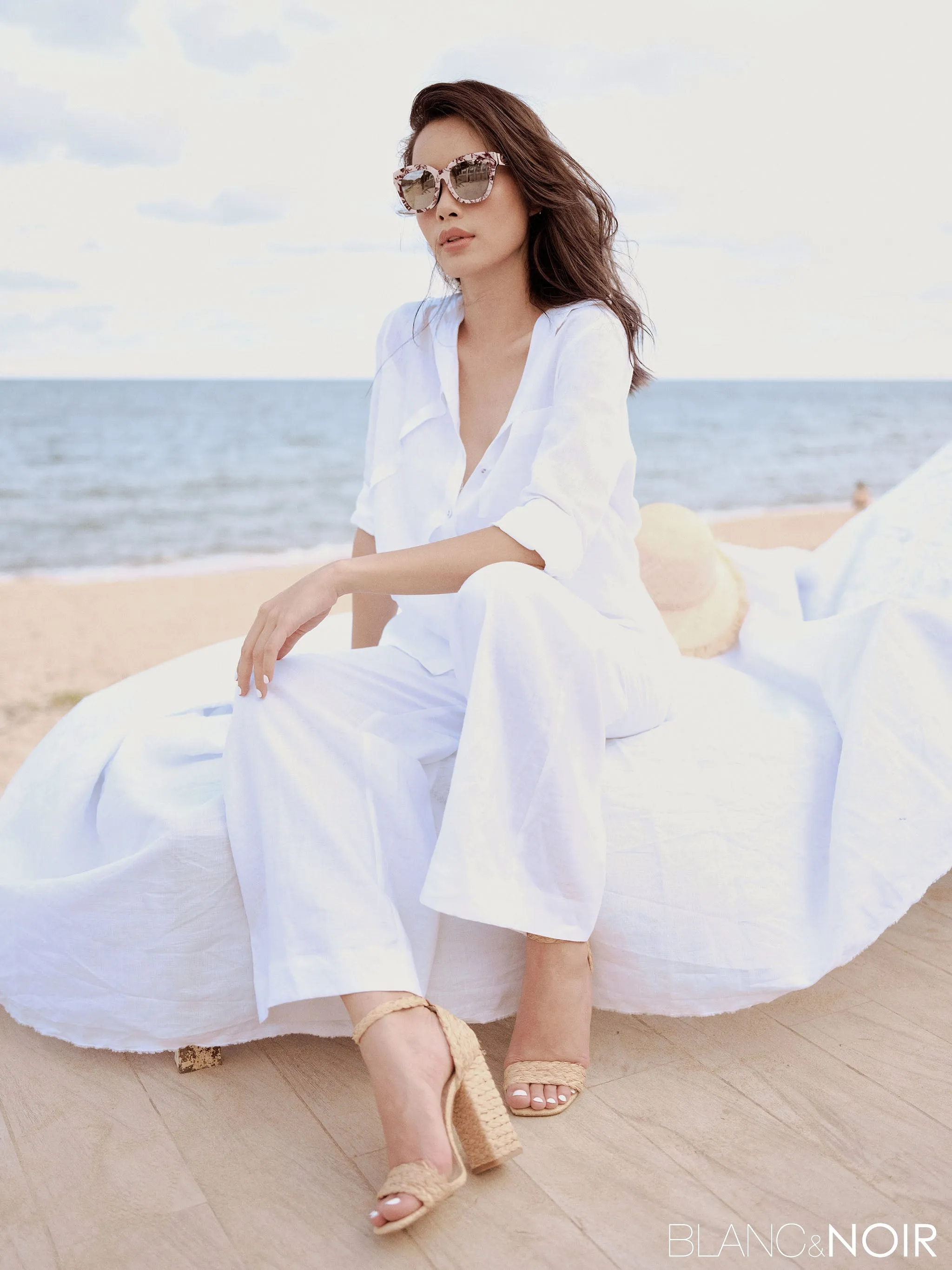 White Linen Shirt
